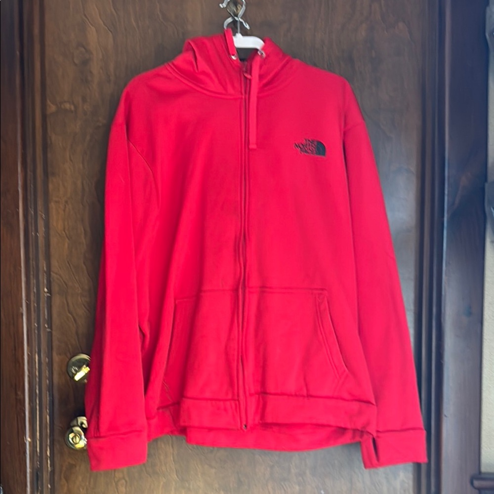 The North Face Red Hoodie